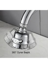 Resim 3 Kademeli Tasarruflu Musluk Başliği 360 Derece 
