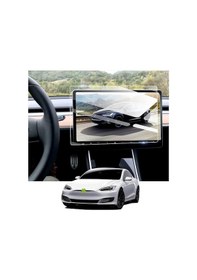 Resim Tesla Model Y 2021-2023 15 İnç Navigasyon Multimedya İle Uyumlu 9h Nano Ekran Koruyucu 