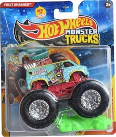 Resim Hot Wheels Monster Trucks Canavar Kamyon Arabalar - Fruit Smasher Çok Renkli 
