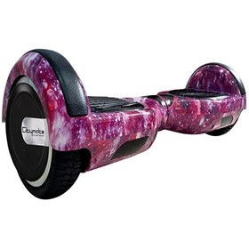Resim Citymate Elektrikli Kaykay 6.5" Uzay Mor Grafity Desenli Akıllı Hoverboard 