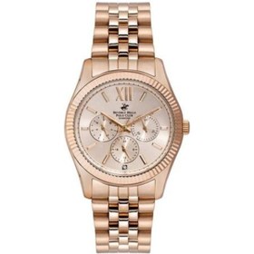 Resim Beverly Hills Polo Club Beverly Hılls Polo Club Rose Gold Multifonksiyonlu Bp3082c.410 Pırlanta Taş Sertifikalı 
