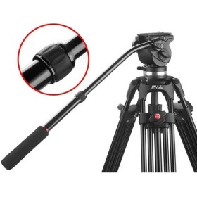 Resim Jieyang JY0606B Video Tripod 185CM 0606 Kafa ile 