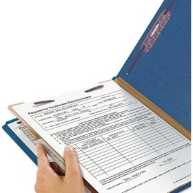 Resim Daisy Home Sınıflandırma Klasörü, Mektup, Merkezin 2/5 Sağ, 1 Bölücü, Koyu Mavi, Kutu Başına 10 (13732) 