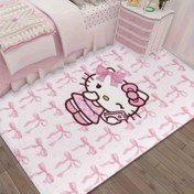 Resim 1 adet Sanrio for hello kitty Yumuşak Kalın Baskılı Mat, Kaymaz Mat, Giriş Matı, Banyo, Oturma Odası, Yatak Odası, Çamaşır Odası için Uygun, Makinede Yıkanabilir, Ev Dekorasyonu, Oda Dekorasyonu, Polar 