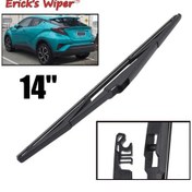 Resim Lasonstiges Silecek Lastiği Toyota C-hr Chr 2016 - 2023 Ön Cam Ön Cam Araba Ön Cam Yağmur Fırçası İçin 14 İnç Arka Silecek Lastiği 