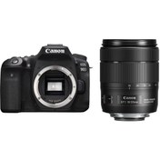 Resim Canon EOS 90D 18-135MM NANO USM DSLR Fotoğraf Makinesi 