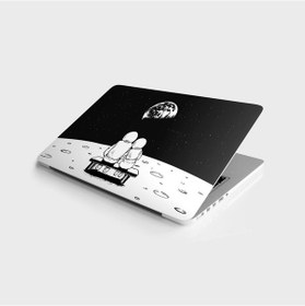 Resim Laptop Sticker Bilgisayar Notebook Pc Kaplama Etiketi Dünya Astronot 