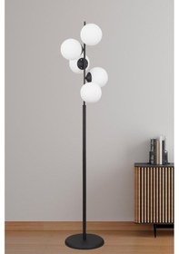 Resim Missy 5 Li Siyah Lambader Beyaz Camlı Modern , Oturma Odası ,yatak Odası , Salon Lambader Çok Renkli 
