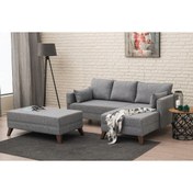 Resim Vivense BELLA SOFT MİNİ KÖŞE KOLTUK, GRİ, SAĞ KÖŞE 