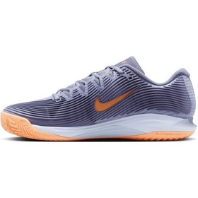 Resim Nike Vapor 12 Toprak Kort Erkek Gri Tenis Ayakkabısı Hq6026-400 