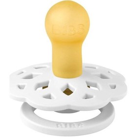 Resim Bibs Boheme Kauçuk Emzik White No:1 0-6 Ay Krem 
