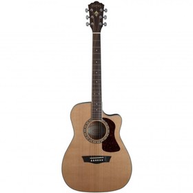 Resim Washburn HF11SCE Heritage 10 Elektro Akustik Gitar (Profesyonel - Folk/Grand Concert Kasa) | Masif Sedir Üst Kapak, İnce Bel Yapısı ile Konforlu Çalım, Fishman Preamp Sistemi | Ölçüler: 648 mm Skala Uzunluğu 