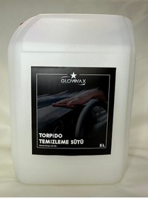 Resim GLOWWAX Torpido Parlatıcı Temizleme Sütü (BEYAZ) 5 Litre 