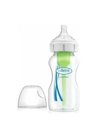 Resim Dr. Browns Geniş Ağız Pp Biberon 270 Ml 2. Seviye Emzik İle 
