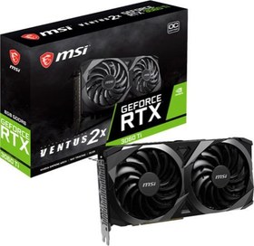 Resim TEŞHİR MSI GEFORCE RTX 3060 Tİ VENTUS 2X 8G OCV1 LHR 8GB GDDR6 256 BİT EKRAN KARTI 