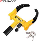 Resim 9 Farklı Modelin Ağır Güvenlik Tekerlek Kilidi, Evrensel Tekerlekler, Hırsızlık Önleyici Tekerlek Kilidi Vb. İçin Uygundur Siyah 