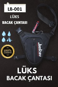 Resim Jiekai RİDER LB-001 MOTORCU BACAK ÇANTASI KARBON KUMAŞ * BEYAZ NAKIŞ * ( ANAHTARLIK HEDİYE ) 