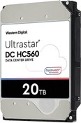 Resim Ultrastar WUH722020BLE6L4 3.5" 20TB 7200RPM 512MB HC560 0F38785 Sabit Disk WD