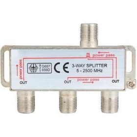 Resim Mykablo 3'lü 2500 Mhz. Anten Splitter 