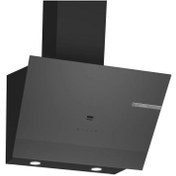Resim Bosch DWK67PJ70T 60 cm Gri Cam Duvar Tipi Ankastre Davlumbaz 