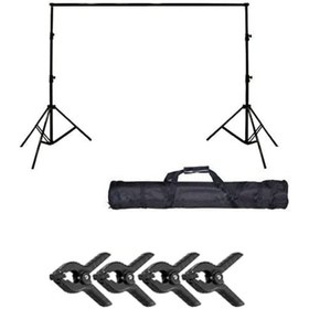 Resim Genel Markalar Taşınabilir 2,8x3 Metre Fon Standı 