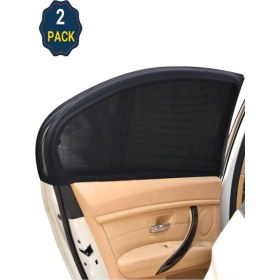 Resim Ankaflex 2ARABA Araç Oto Yan Cam Güneşlik Örtü Perde Kılıf Güneşliği Araba Anne Bebek Emzirme Perdesi 