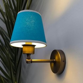 Resim Mini Glow Krem Biyeli Eskitme Gold Kaplama Duvar Apliği | (Hardal Sarısı) 