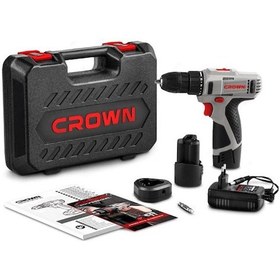 Resim Crown CT21053LH 12V 1.5 Ah Li-ion Akülü Matkap Vidalama 