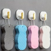 Resim Ultra-Soft Exfoliating Bath Sponge - Nazik Ölü Cilt Temizleme ve Masaj Temizleme, Duş ve Banyo için Pürüzsüz Cilt, Melamin Malzeme, Duş Banyo Süngeri|Yumuşak Dokulu Sünger|Melamin Sünger 