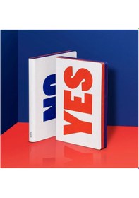 Resim Nuuna Gri Noktalı Defter Yes No 52989 Çok Renkli 