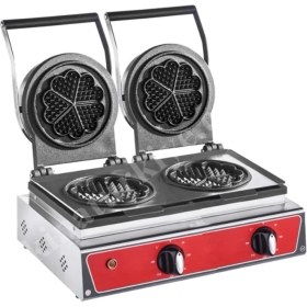 Resim CSA Karacasan Elektrikli Döküm Papatya Waffle Makinesi 