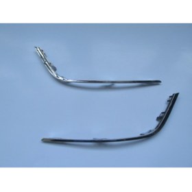 Resim TAIWAN 2016-2019 Renault Megane Iv Sd-hb- Sis Lamba Kapağı Alt Nikelajı Sağ-sol Set (2 Parça) (adet) (oem N 