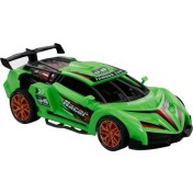 Resim Vardem Sürtmeli Sesli Işıklı Spor Arabalar 18 cm - Yeşil 