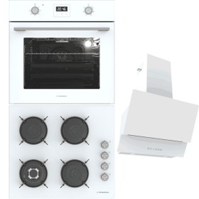 Resim Beyaz Ankastre Set (BO O64D5C W - BH P6194C W - ARGEMON WW60) 