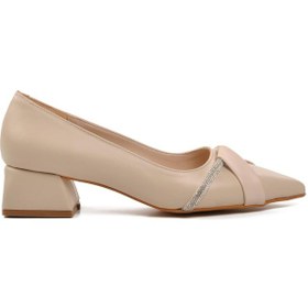 Resim Ayakmod 248020 Bej Kadın Abiye Ayakkabı 001 