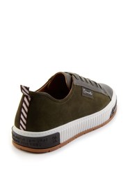 Resim Bambi Haki Leather Erkek Sneaker E01018033543 Haki 