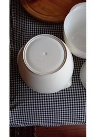 Resim Kase 3 Lü Set Karıştırma Beyaz 