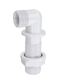 Resim Yapıtaşı Klozet Temiz Su Flex Hortum Baglantı Ara Dirseği 3-8-2ad 