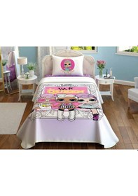 Resim Taç Lisanslı Pike Takımı Lol Surprise Queen 120X200 Tek Kişilik 