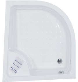 Resim Waterway Ross Oturmalı Mini Oval Küvet 100x100 H:43 Gövde+metal Ayak+ön Panel 