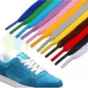 Resim Spor Ayakkabı Bağcığı Yassı 120 Cm 1 Çift 