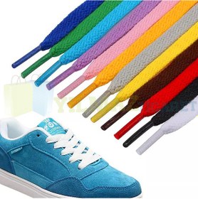 Resim Spor Ayakkabı Bağcığı Yassı 120 Cm 1 Çift 
