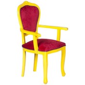 Resim 3A Mobilya Taçsız Kral Oymalı Sandalye 63X45X97 cm 