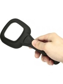 Resim Mossem 6 Ledli ve Mor Işıklı Büyüteç 60MM 