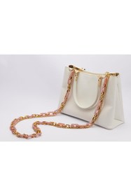 Resim Timya Gold Chain Telefon Askısı Pembe 