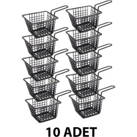 Resim Evstyle Saplı Sunum Sepeti 10.5 x 8.5 cm Yükseklik 5,5 cm 