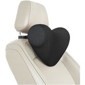 Resim A09 Araba Koltuğu Kafalık Hafızalı Köpük Rahat Boyun Yastığı, Stil: Standsız Siyah 