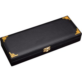 Resim OTTOTESBİH Deri Hediye Kutusu, Tesbih Kutusu, Bileklik Kutusu, İsimli Kutu 30x12cm 