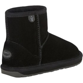 Resim Emu Australia Wallaby Mını Unısex Çocuk Bot Siyah Siyah 