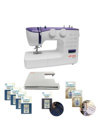 Resim Elmas 990P Dikiş Makinesi Mor + İğne Seti 